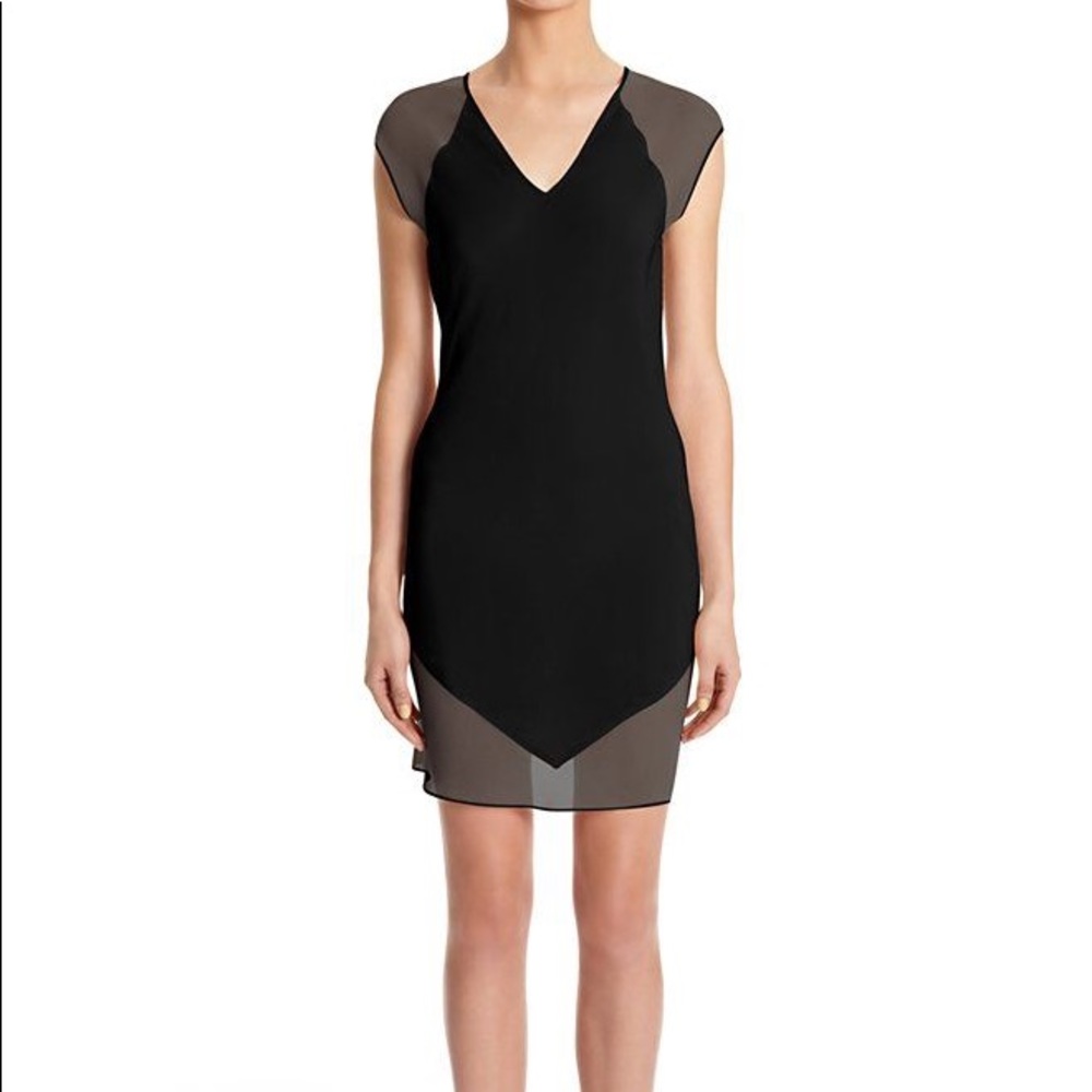 Alexander Wang Silk Dress in black